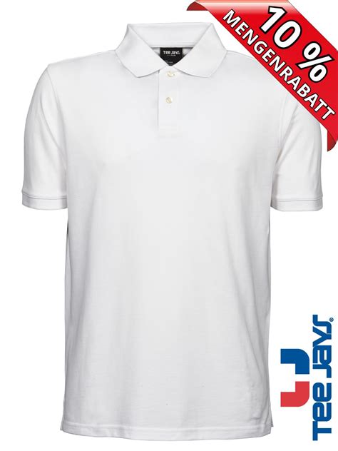 Weiße Poloshirts 